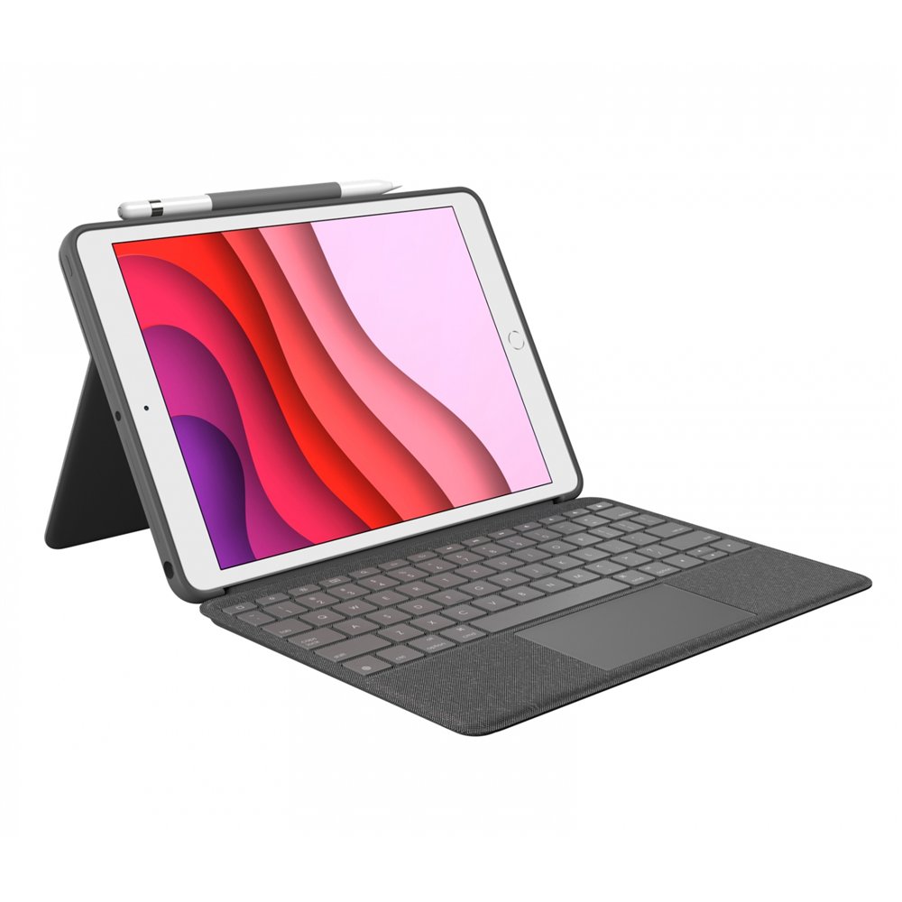 logitech combo touch grafito smart connector qwerty español