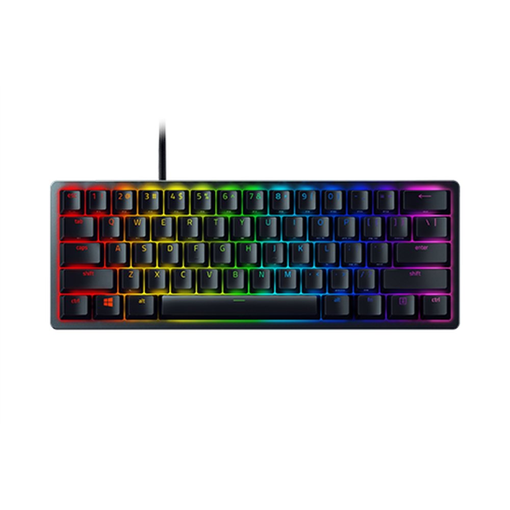 razer huntsman mini teclado juego usb qwertz alemán negro