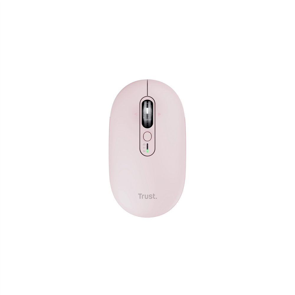 trust seron slim multi ratón oficina ambidextro rf wireless + bluetooth óptico 3200 dpi