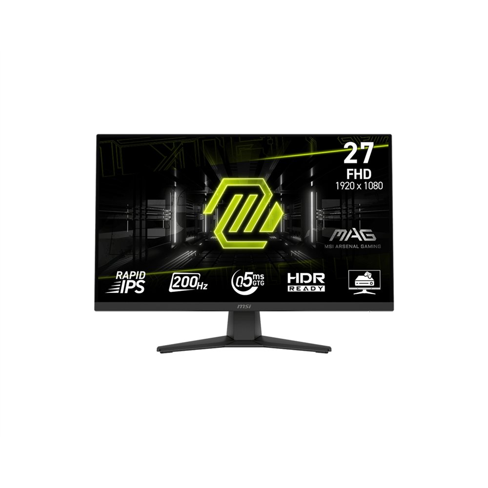 msi mag 272f pantalla para pc 68,6 cm (27") 1920 x 1080 pixeles full hd negro