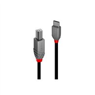 lindy 36940 cable usb usb 2.0 0,5 m usb c usb b negro