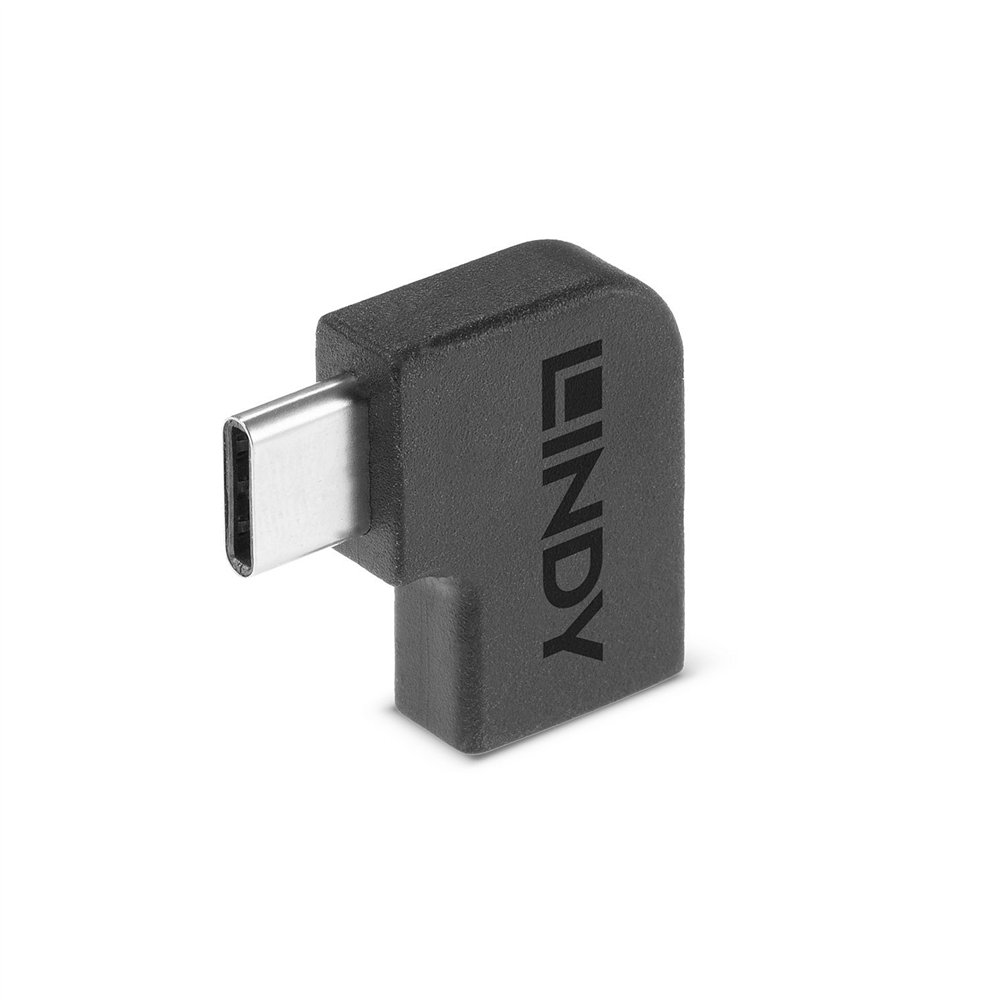lindy 41894 cambiador de género para cable usb 3.2 type c negro