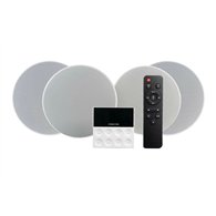 fonestar ks-wall-4 sistema de audio para el hogar minicadena de música para uso doméstico 50 w negro, gris, blanco