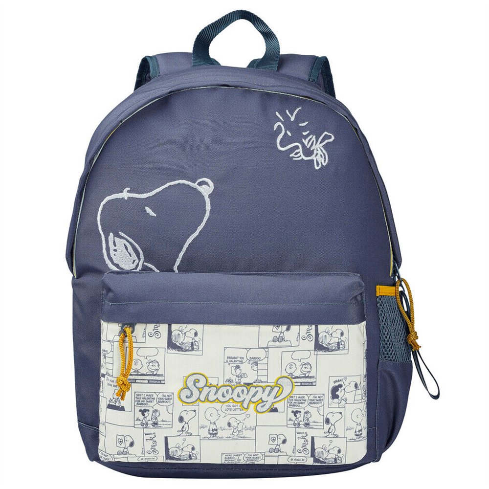 mochila snoopy peanuts 40cm adaptable