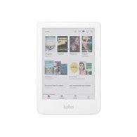 ebook kobo clara 6" 16gb 512mb blanco (n367-ku-wh-k-ck)