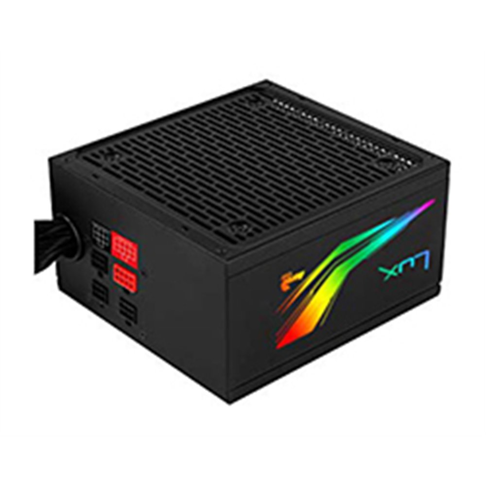 fuente aerocool lux 650w rgb 80+ bronze (luxrgb650m)