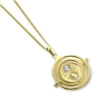 colgante giratiempos harry potter plata baño oro