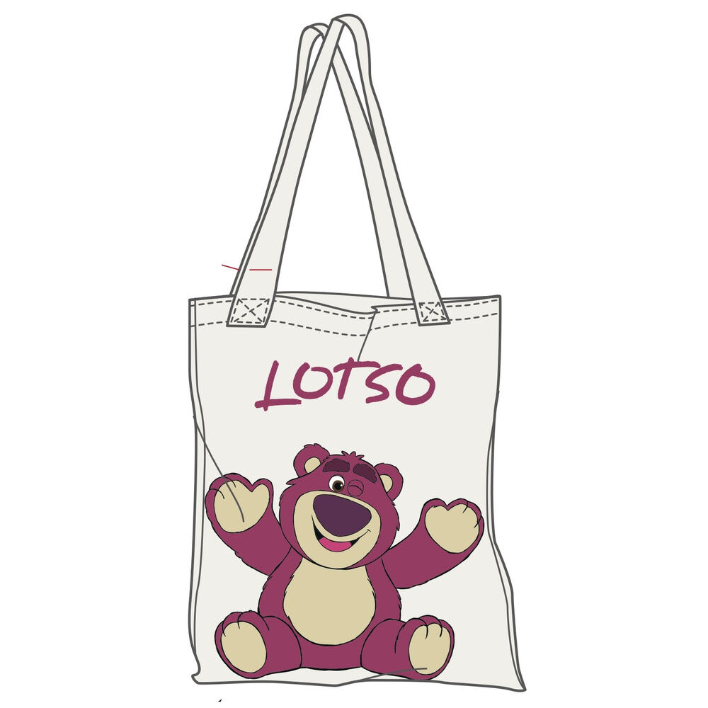 bolsa shopping lotso toy story disney pixar