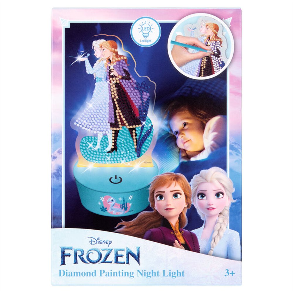 figura para pintar luz led frozen disney