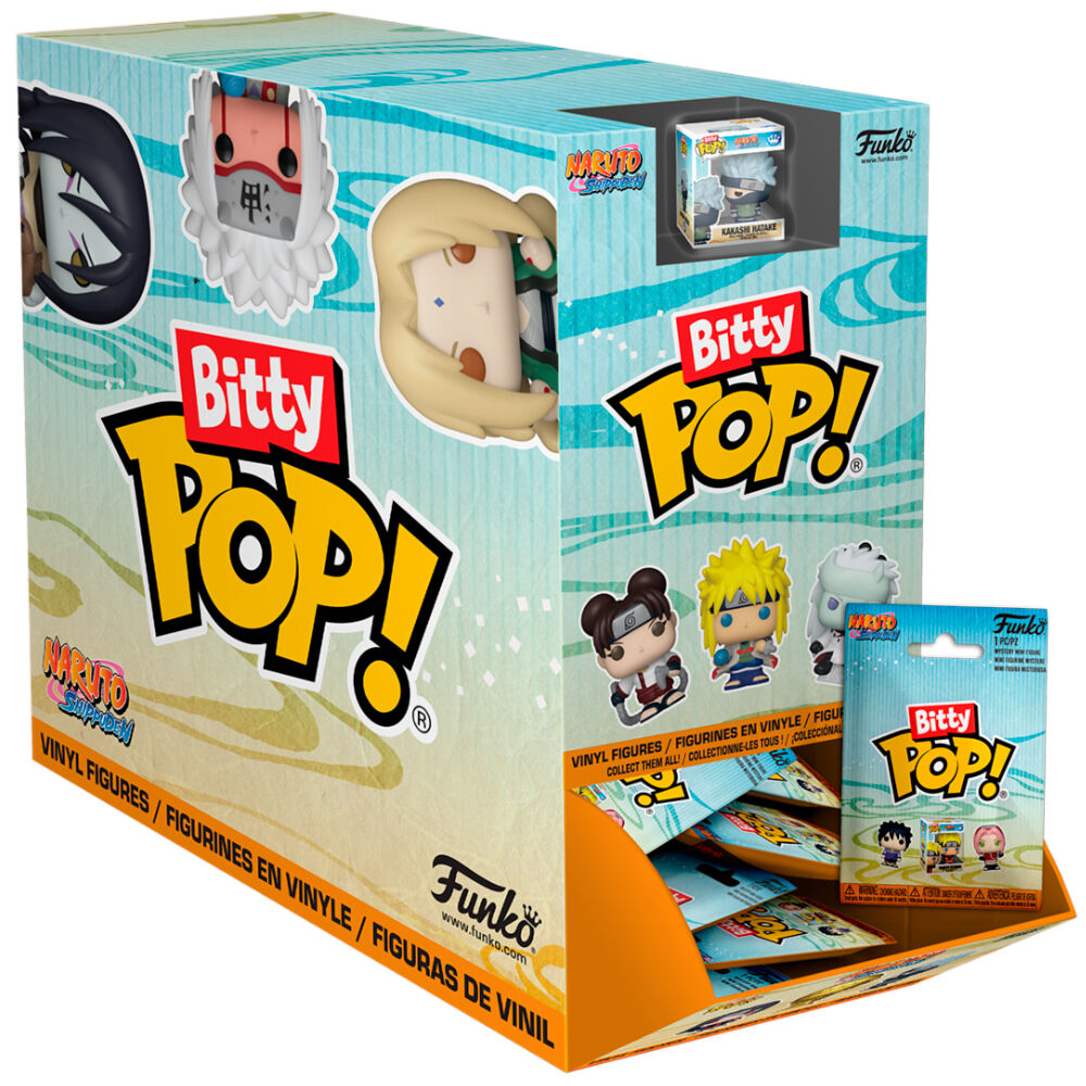 figura mystery bitty pop naruto shippuden surtido
