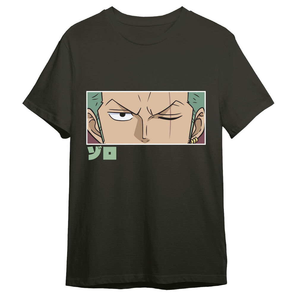 camiseta roronoa zoro eyes one piece adulto