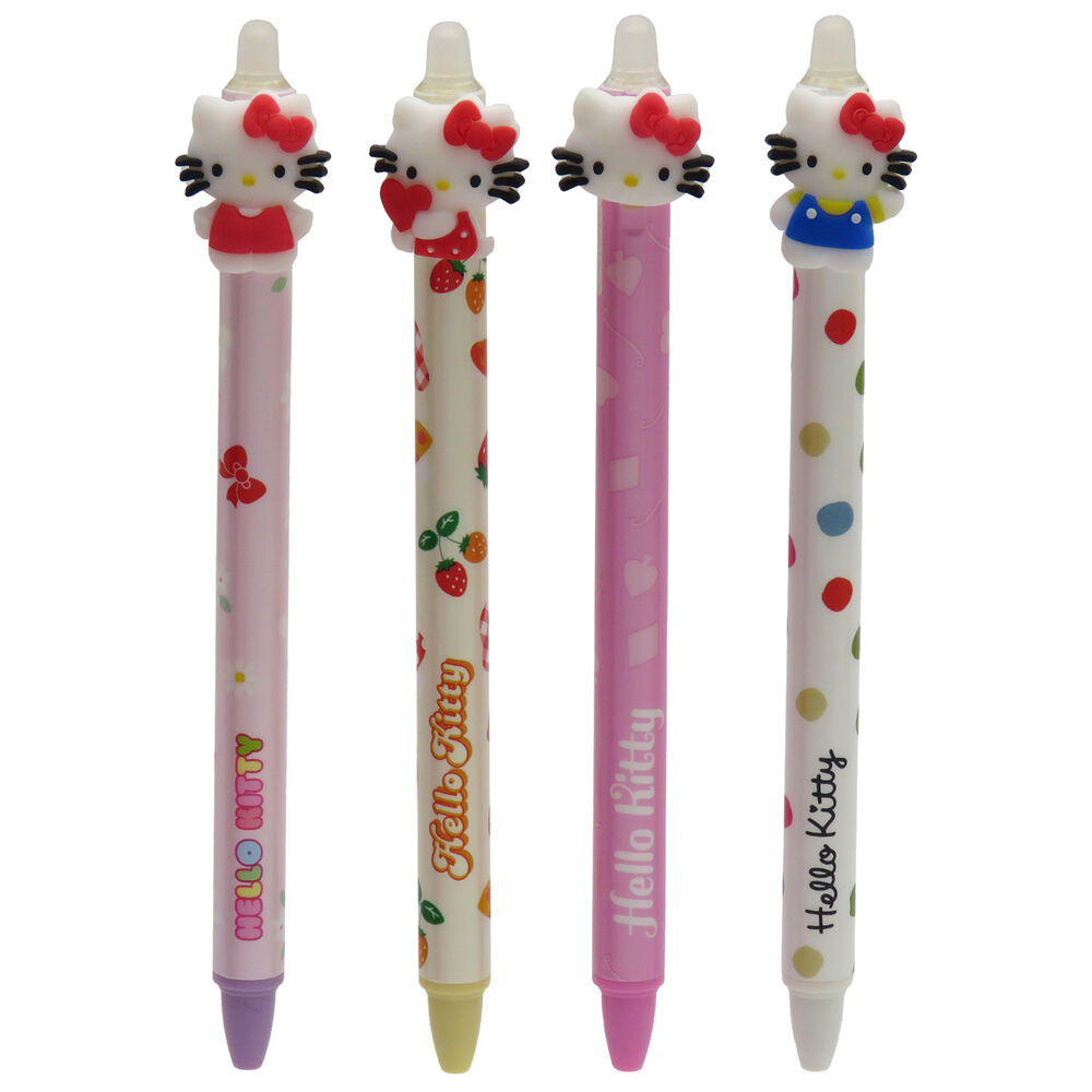 boligrafo borrable hello kitty surtido