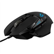 raton gaming logitech g502 hero optico usb rgb black