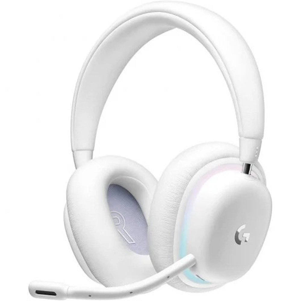 auriculares + microfono logitech gaming g735 wireless dts 7.1 dolby atmos white