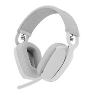 auriculares + microfono logitech zone vibe 100 bluetooth 5.2 white