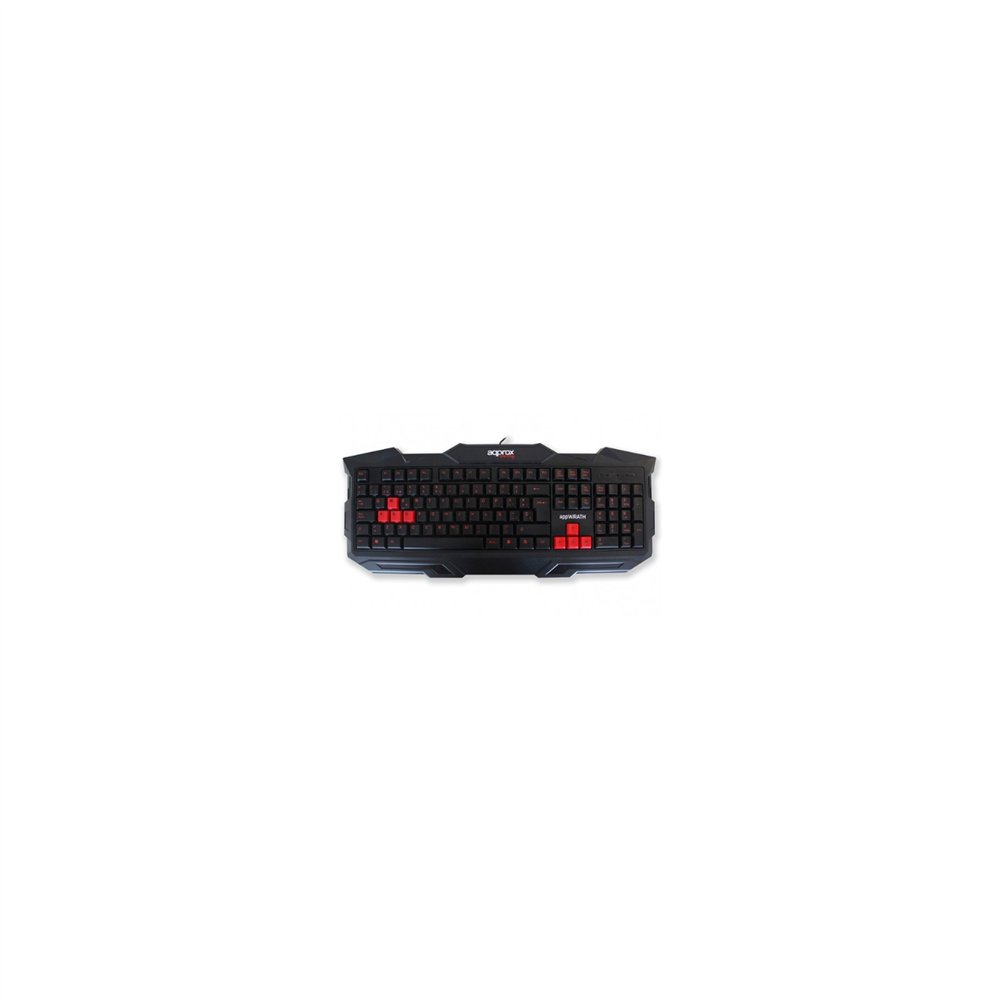 teclado approx gaming appwrath usb negro appwrath