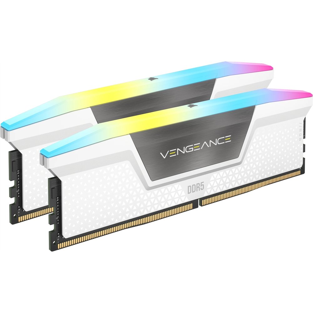 corsair vengeance rgb cmh32gx5m2b6000z30w módulo de memoria 32 gb 2 x 16 gb ddr5