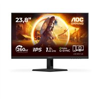 aoc g4 24g4zre pantalla para pc 60,5 cm (23.8") 1920 x 1080 pixeles full hd led negro, rojo