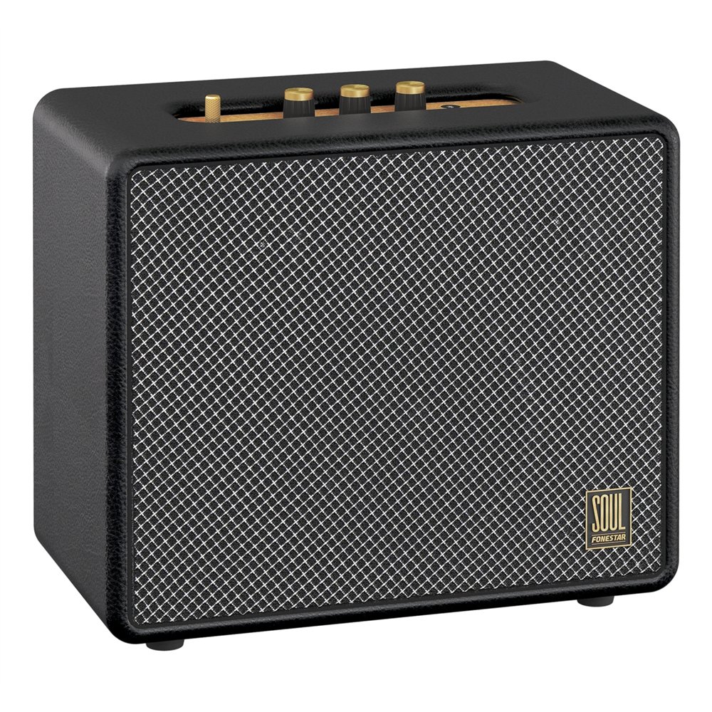 fonestar soul-home-n altavoz negro inalámbrico y alámbrico 80 w