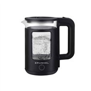 grunkel hv-18cwpng tetera eléctrica 1,8 l 1500 w negro, transparente
