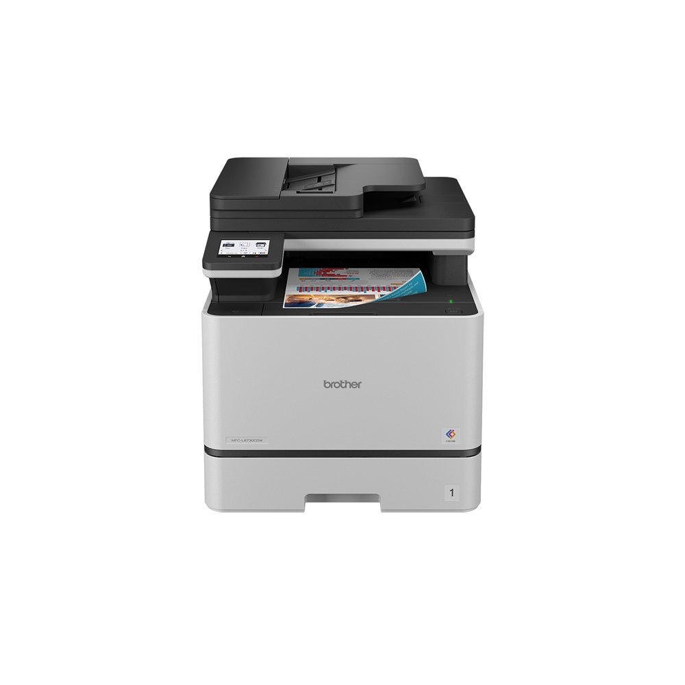 brother mfc-l8730cdw impresora multifunción laser a4 2400 x 600 dpi 31 ppm wifi