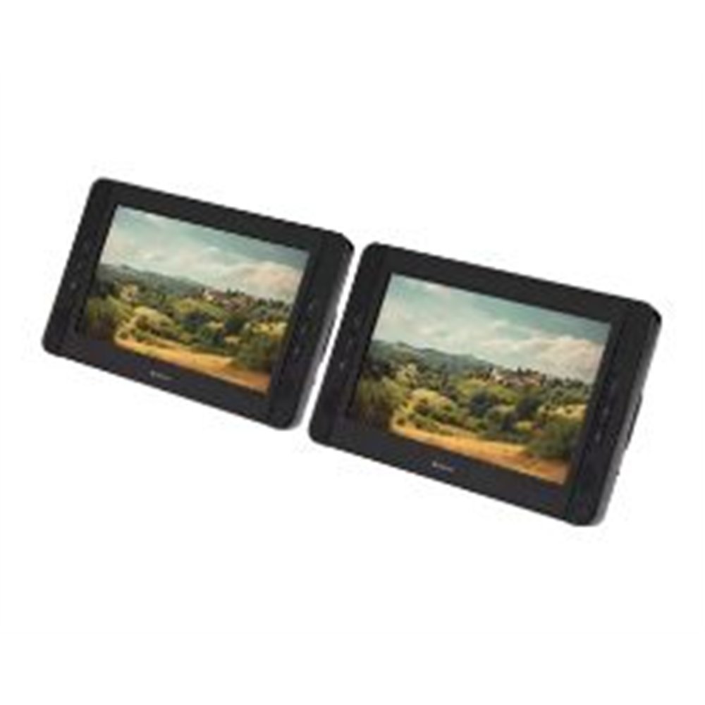 reproductor dvd portatil denver 2xlcd 10" (mtw-1098)