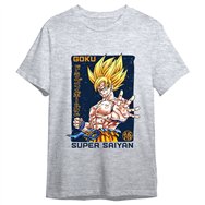 camiseta goku super saiyan dragon ball z adulto