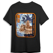 camiseta goku ultrainstinct dragon ball super adulto