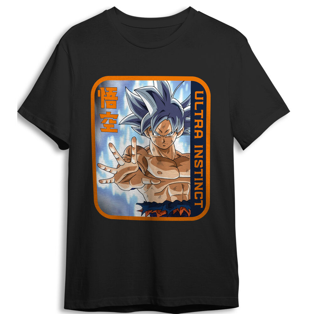 camiseta goku ultrainstinct dragon ball super adulto