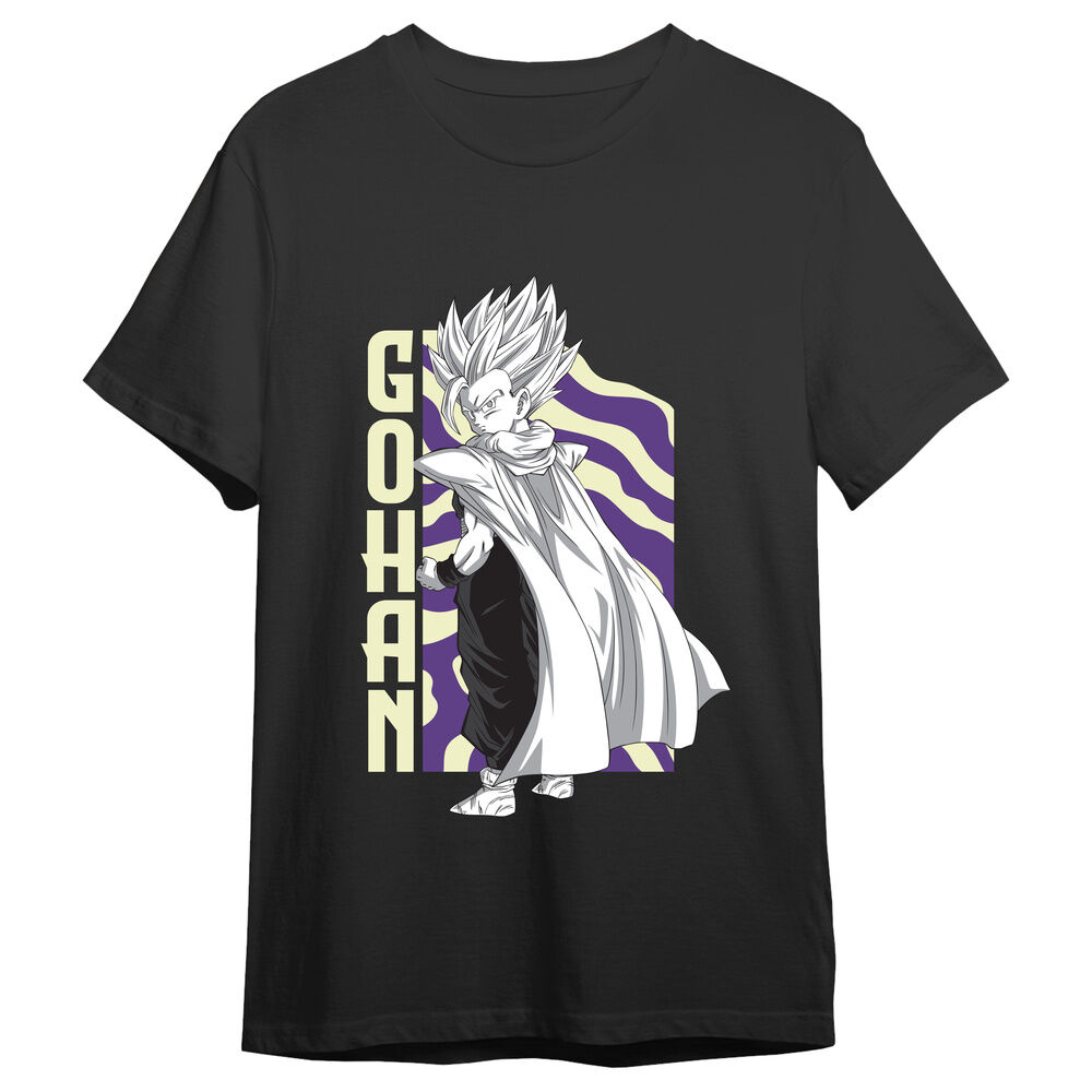 camiseta gohan dragon ball z adulto