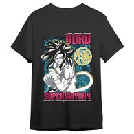 camiseta goku super saiyan 4 dragon ball gt adulto