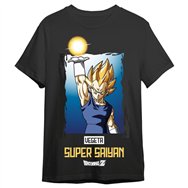 camiseta vegeta super saiyan dragon ball z adulto