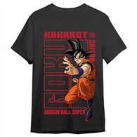 camiseta goku kakarot dragon ball super adulto