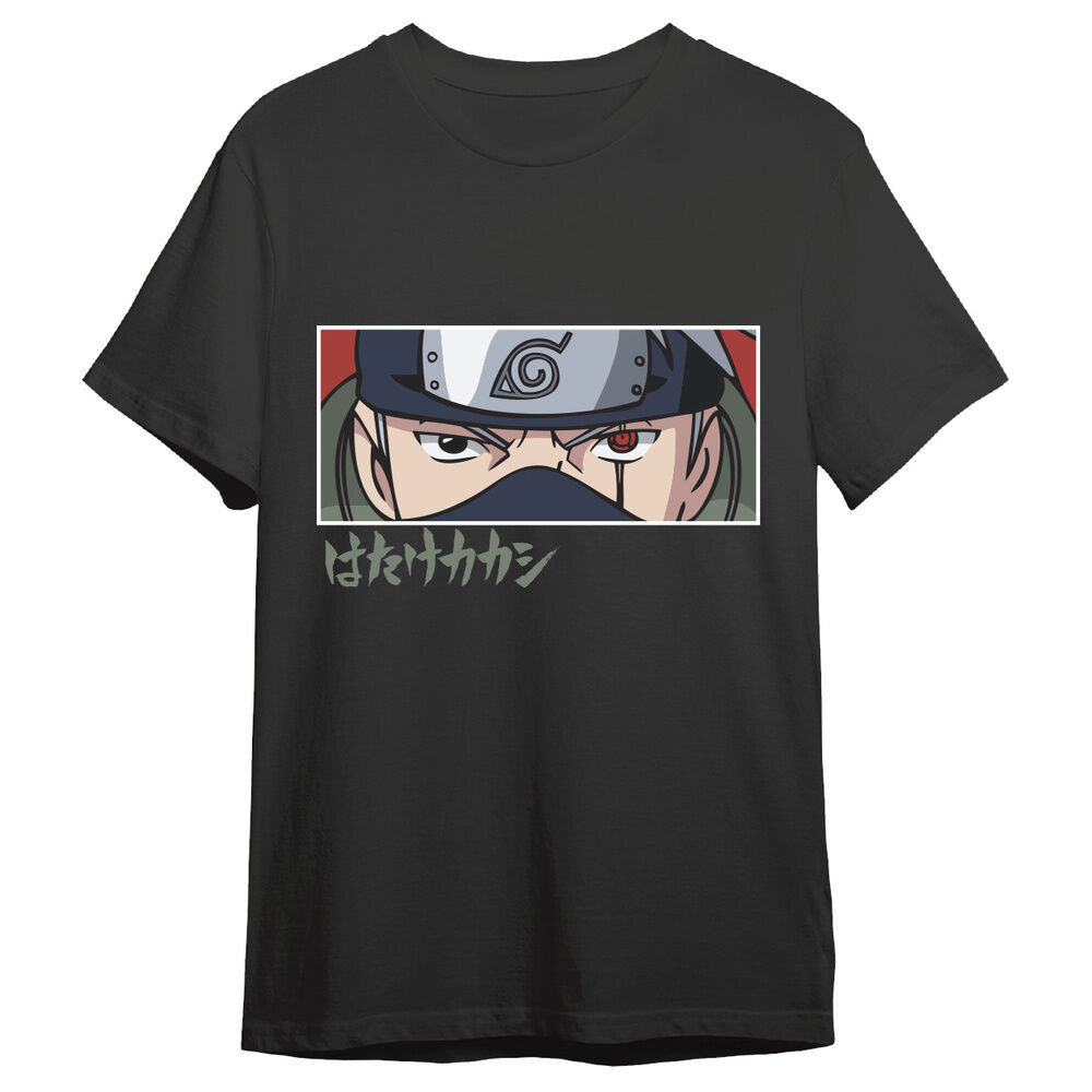 camiseta kakashi eyes naruto shippuden adulto