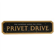 cartel privet drive harry potter