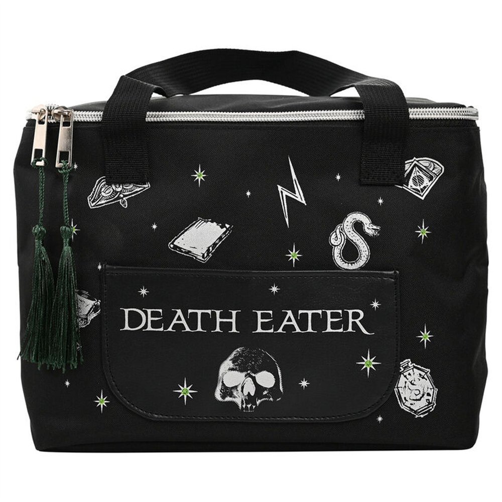 bolsa portameriendas mortifago dark arts harry potter