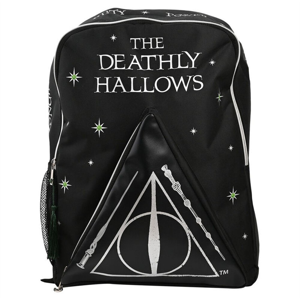 mochila reliquias de la muerte dark arts harry potter