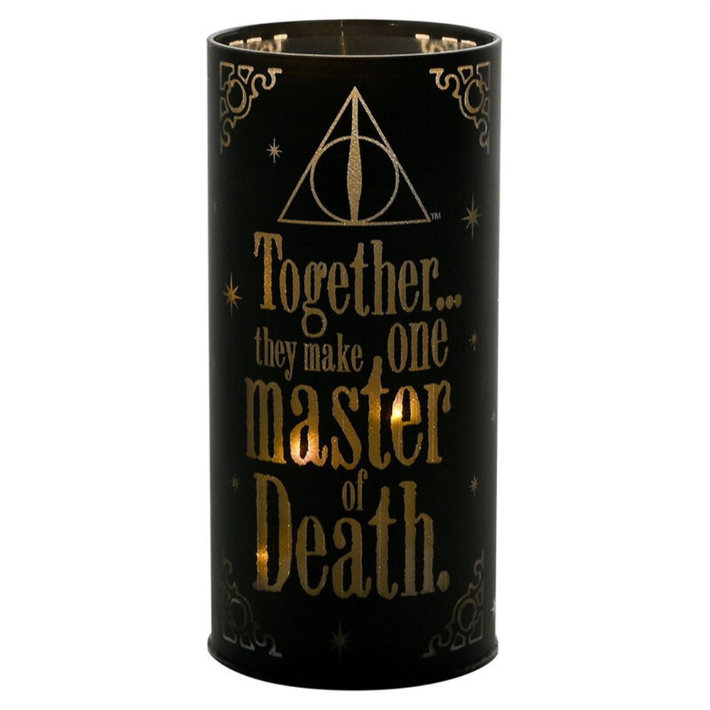 tubo luminoso reliquias de la muerte dark arts harry potter