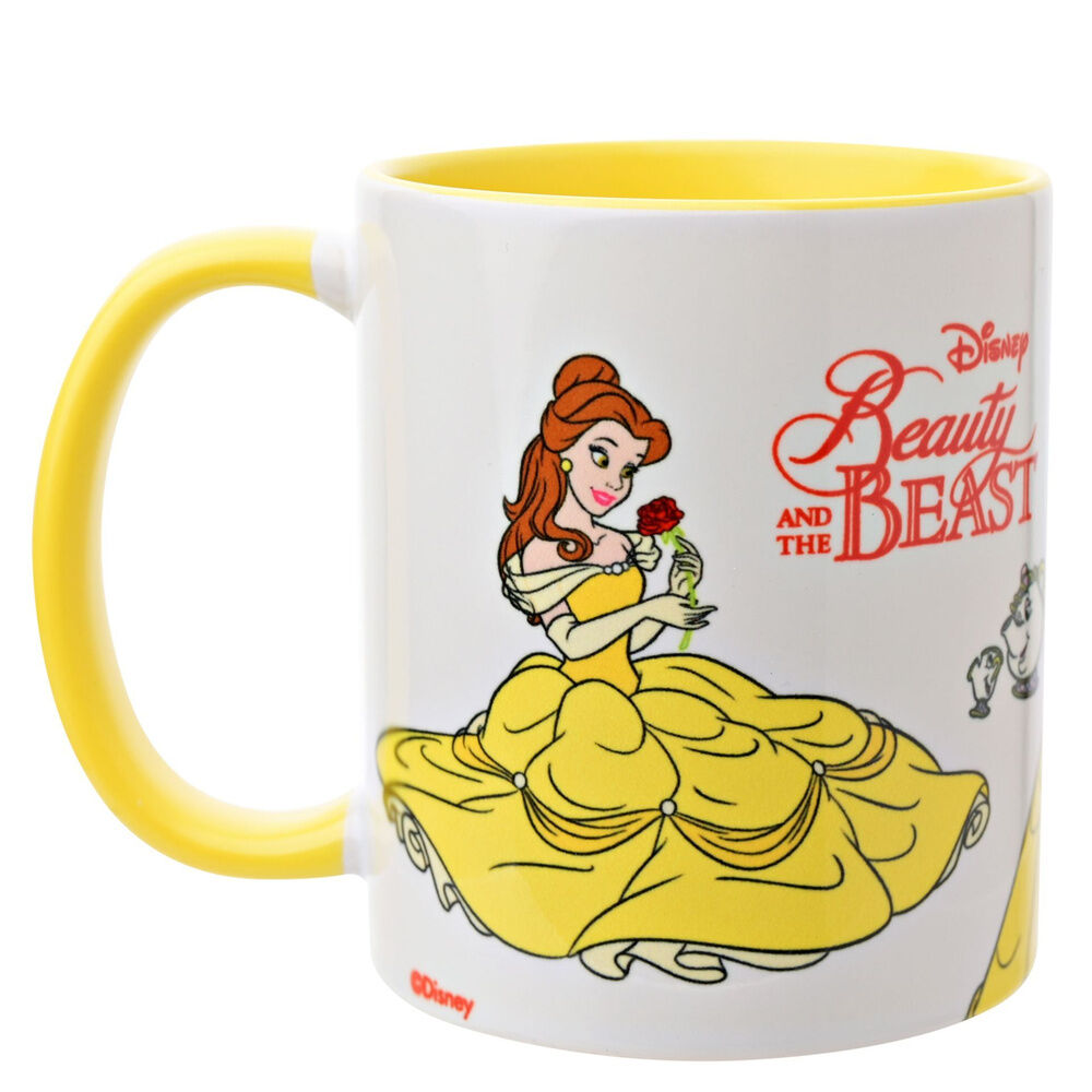 taza bella la bella y la bestia disney 325ml