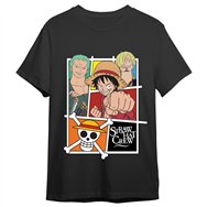 camiseta straw hat crew one piece adulto