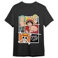 camiseta straw hat crew one piece adulto