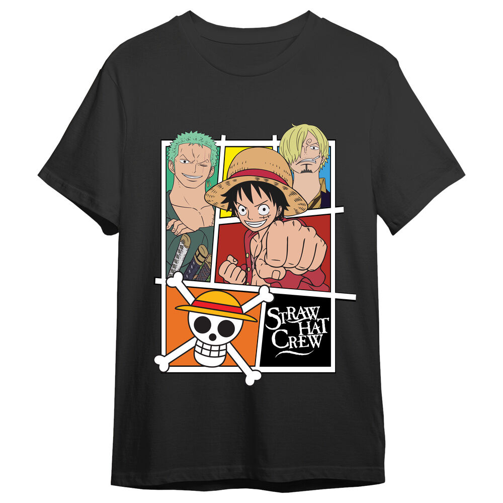 camiseta straw hat crew one piece adulto
