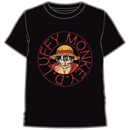 camiseta luffy monkey one piece adulto