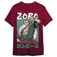 camiseta roronoa zoro one piece adulto