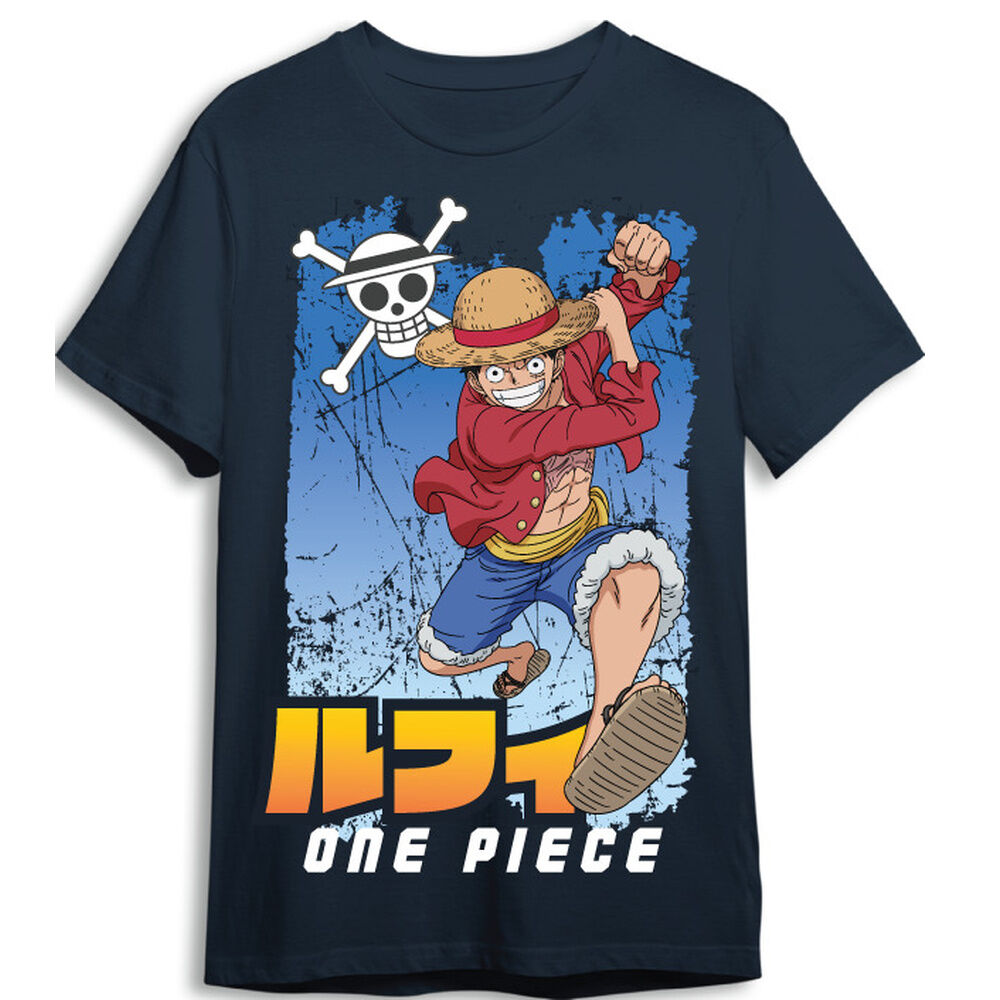 camiseta monkey d. luffy one piece adulto