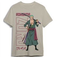 camiseta roronoa zoro one piece adulto