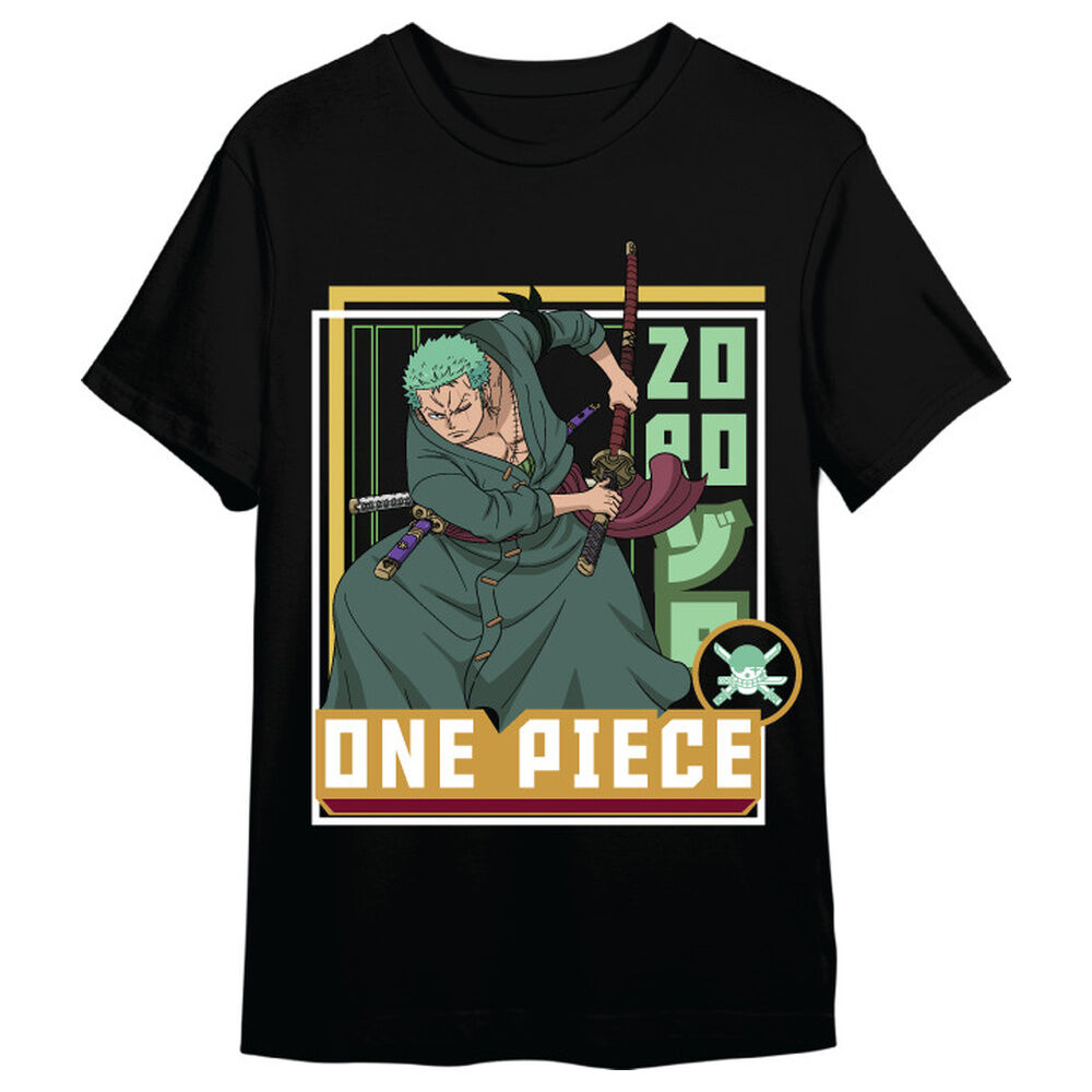 camiseta roronoa zoro one piece adulto