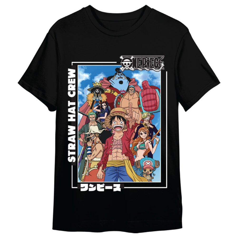 camiseta straw hat crew one piece adulto