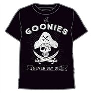 camiseta never say die the goonies adulto