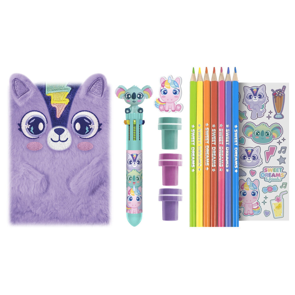 set papeleria sweet dreams & friends